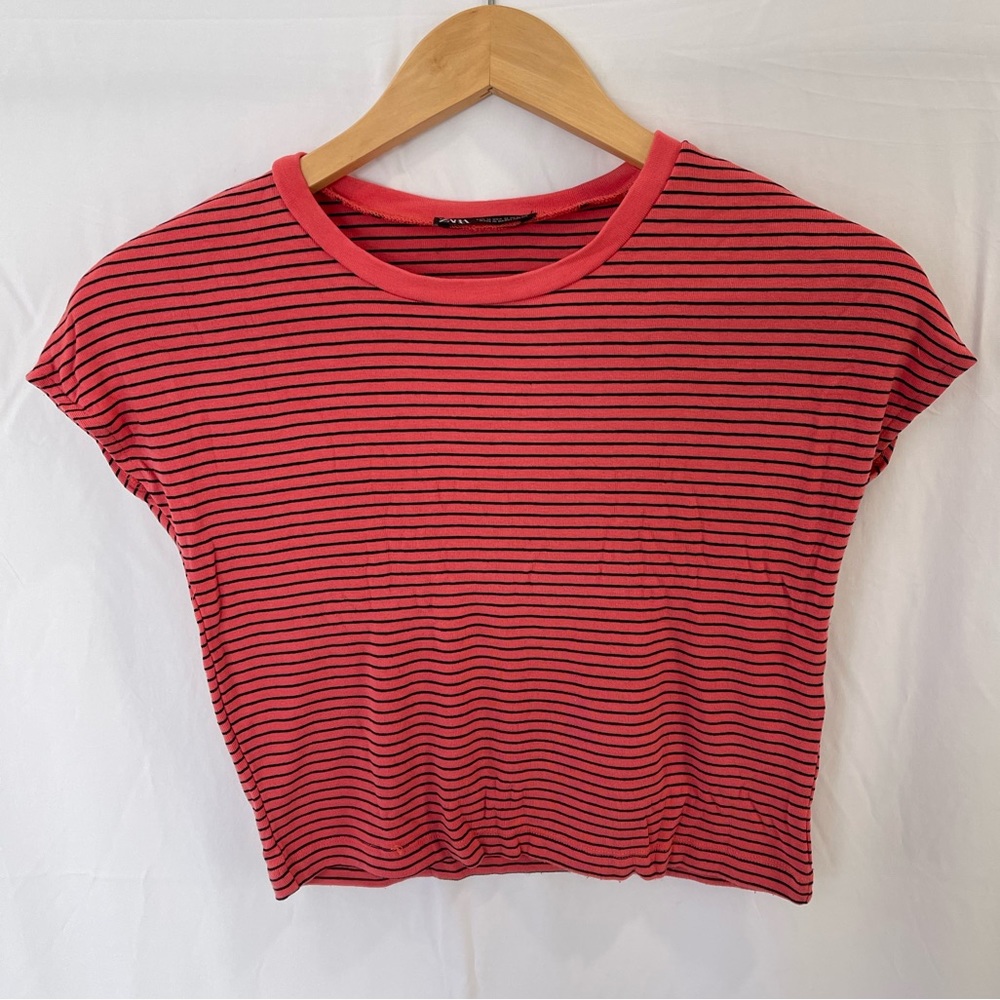 zara crop top